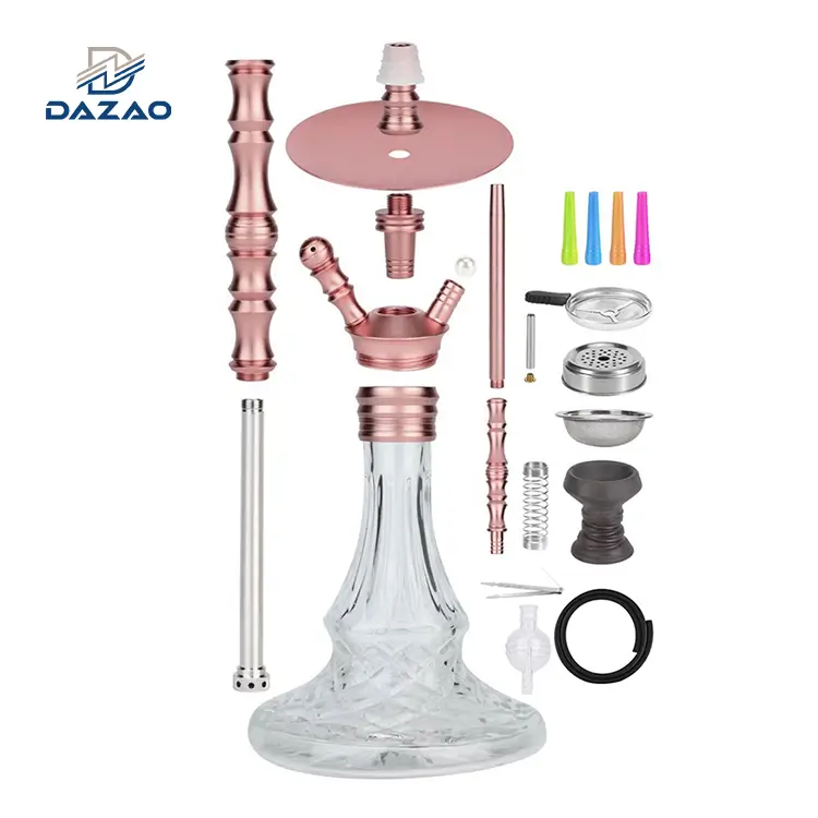 CNC obrábanie vodnej fajky Shisha diely Presné frézovanie