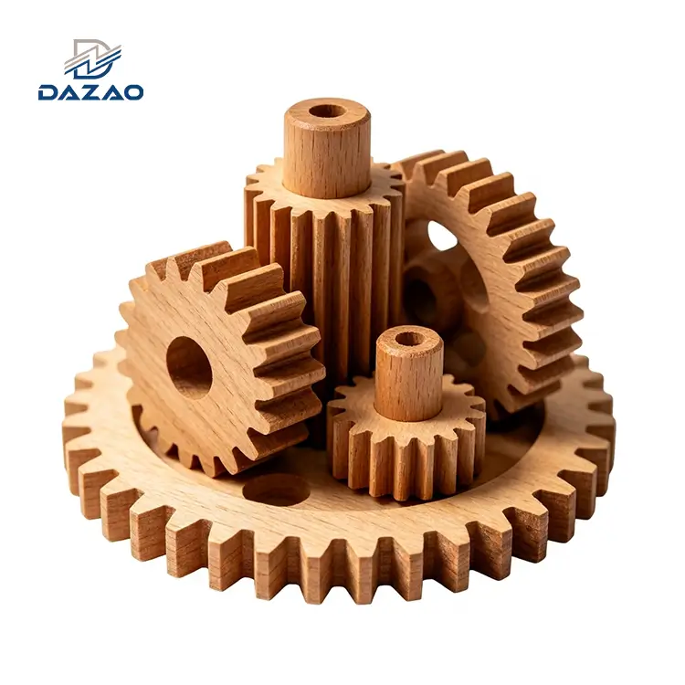 Presné CNC drevené ozubené kolesá a mechanické drevené ozubené kolesá